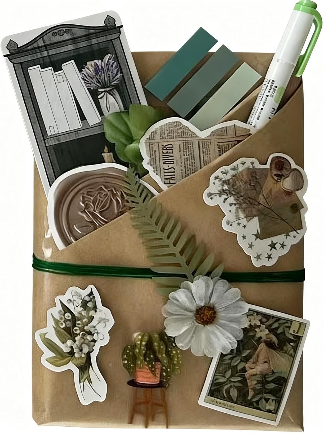 Blind Date with a Book (BRAND NEW book!) & stickers, bookmark, highlighter, book annotating tabs, booktok, mystery book, book log, hardcover & softcover Thriller Fantasy Spicy Romance & more