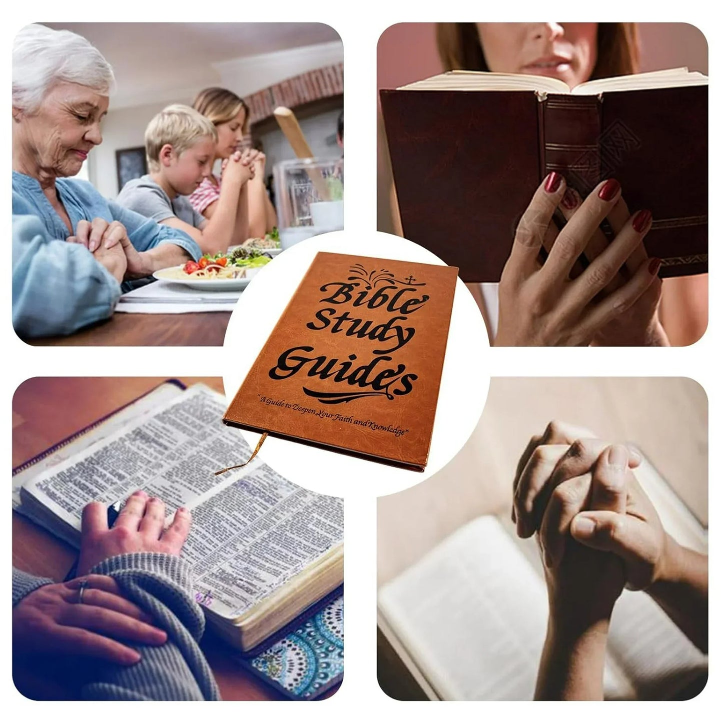 Bible Study Guide, Daily Devotional Journal, A Yearlong Bible Study Plan for Women-Daily Scripture Quotes