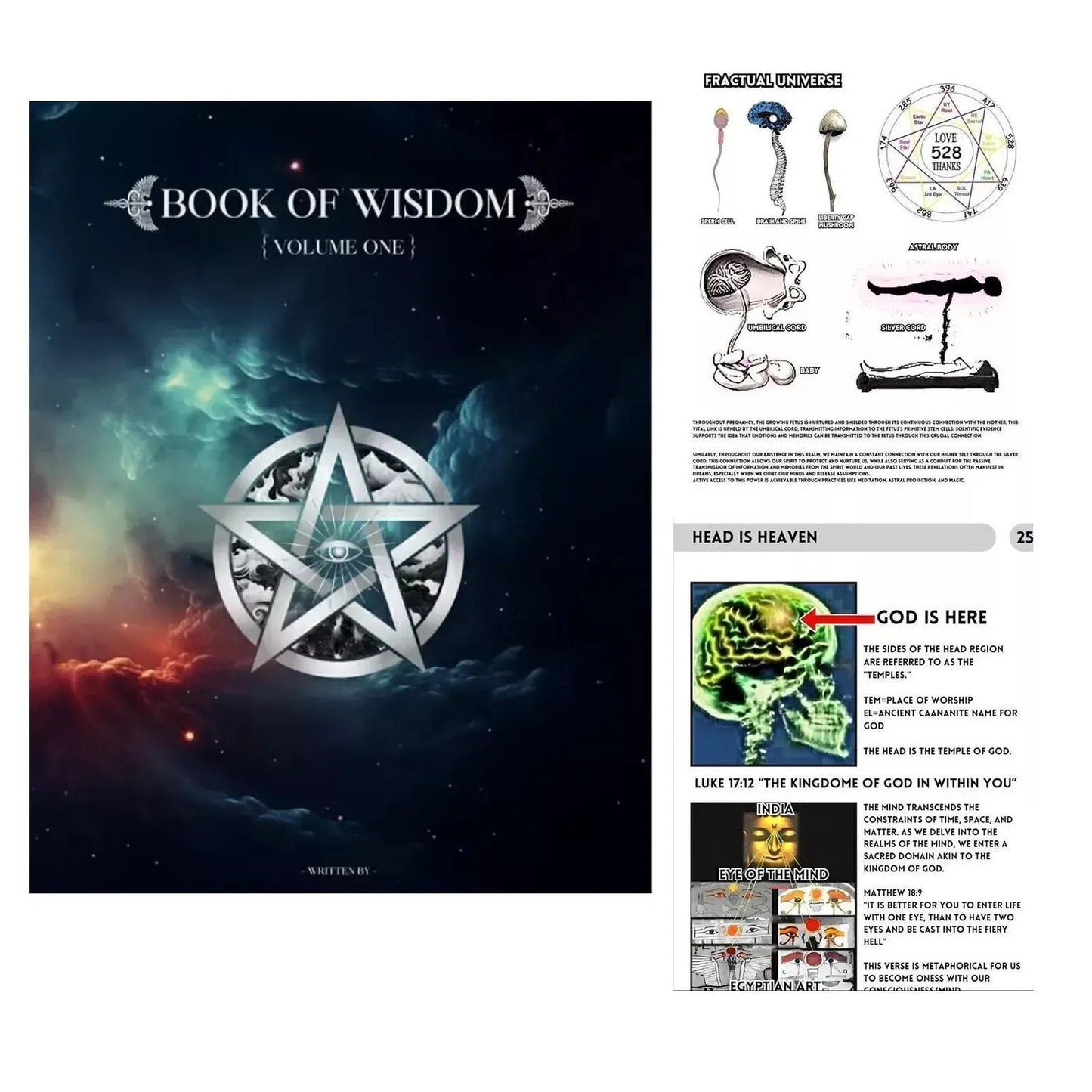 Revival of Wisdom Book of Wisdom Volume 1&2 Paperbook Soft Cover Regular Edition English Spiritual Guidance Guide to Awakening and Transformation