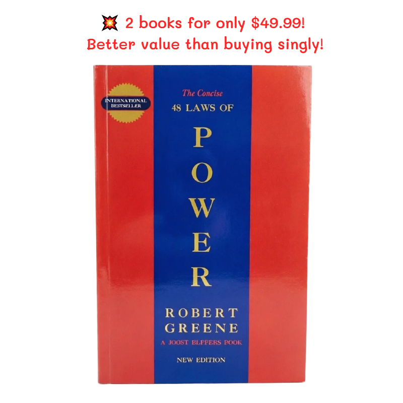 The Concise 48 Laws Of Power by Robert Greene Book