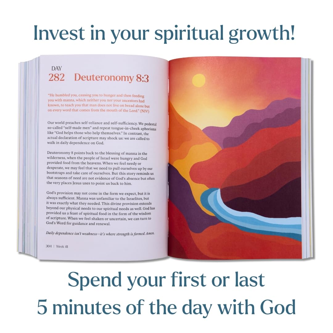 A Beautiful Year with Jesus (SC): The Daily Devotional For 365 Days in the Bible | Bible Study Guide for Spiritual Growth
