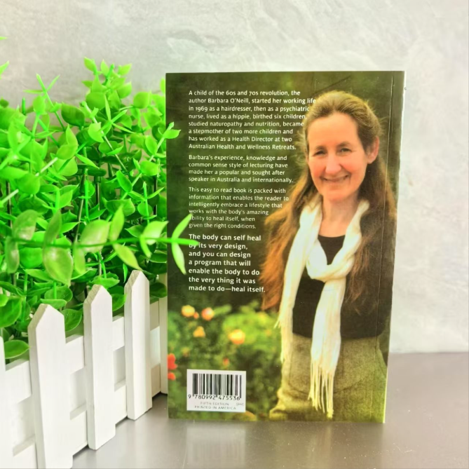 Self Heal By Design Book - author Barbara O'Neill