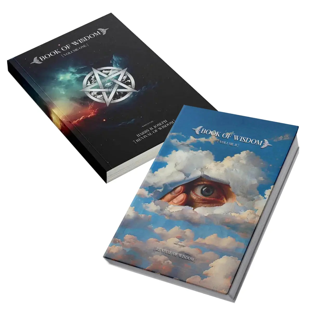 Revival of Wisdom Book of Wisdom Volume 1&2 Paperbook Soft Cover Regular Edition English Spiritual Guidance Guide to Awakening and Transformation
