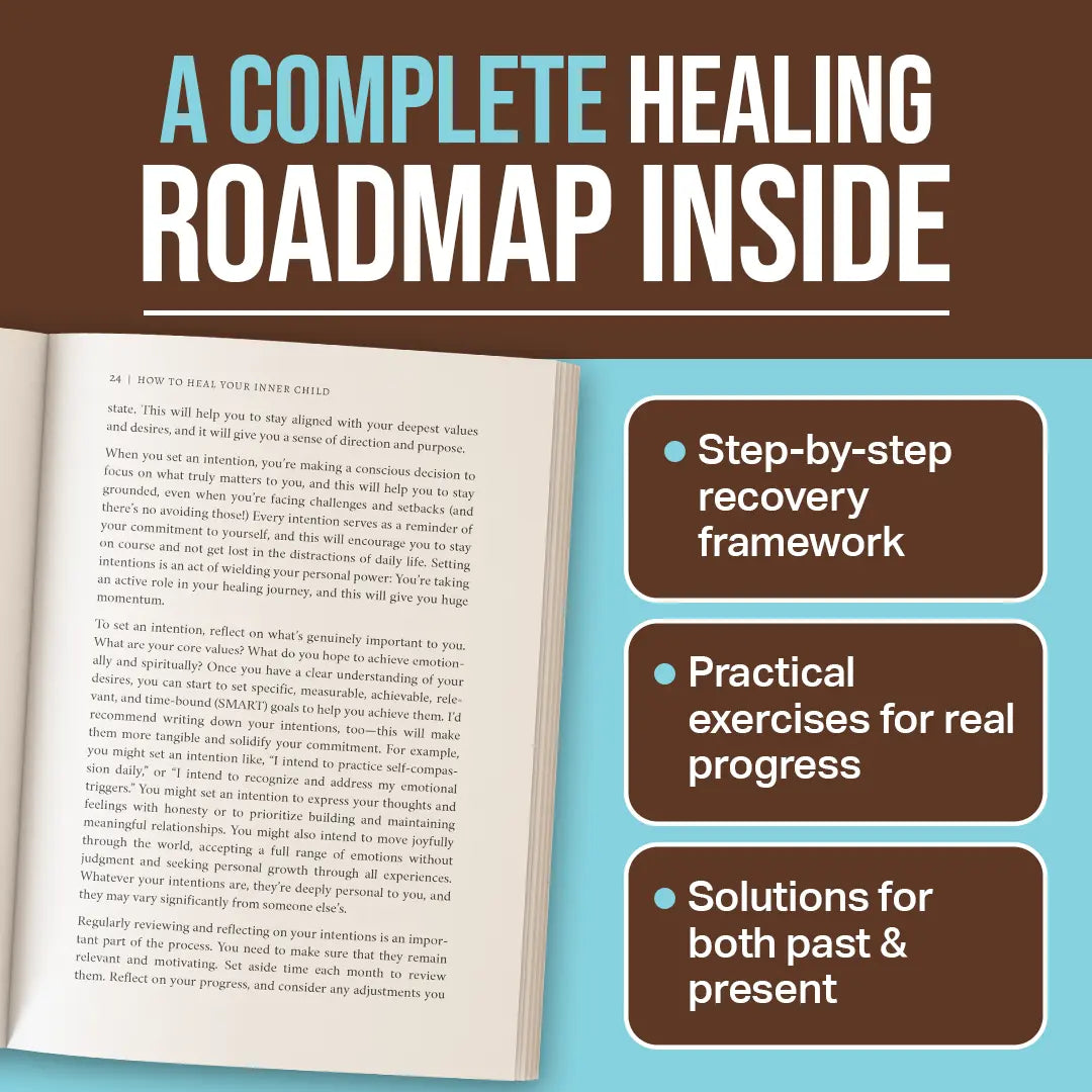Emotional Intelligence + Inner Child Healing Books Self Care Products Self Care Essentials