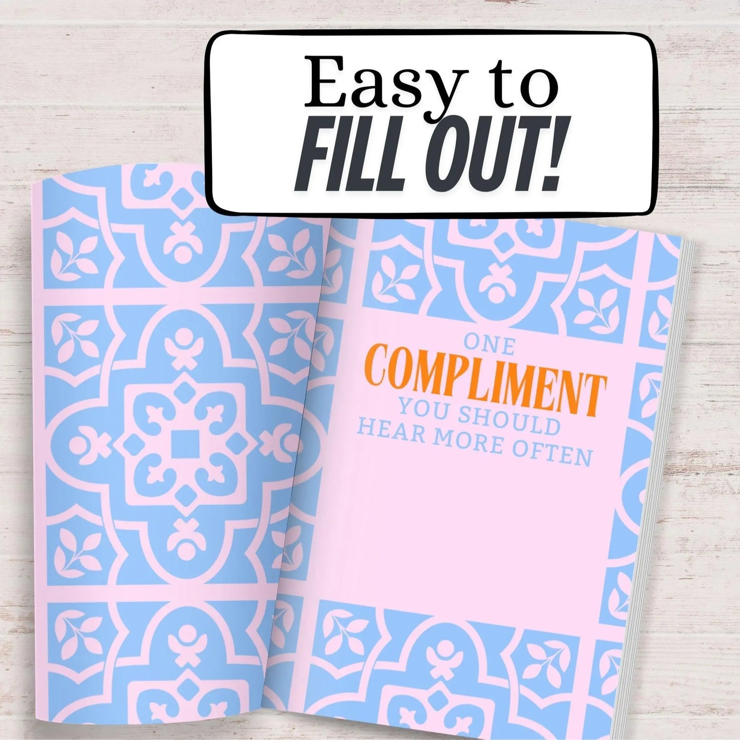 Just a Few Things I Love About You Mom Fill-In The Blank Book Gift for Mom Journal, Meaningful Gifts for Mom, Mothers Day Gifts, Mom Birthday Gifts